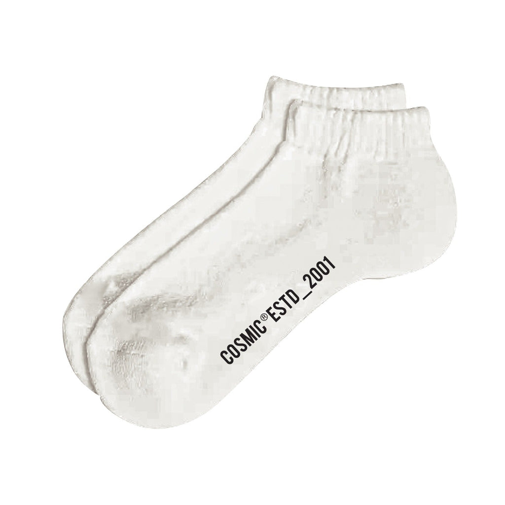 Cosmic ANKLE WHITE Socks Combination - Cosmic Clothes Official