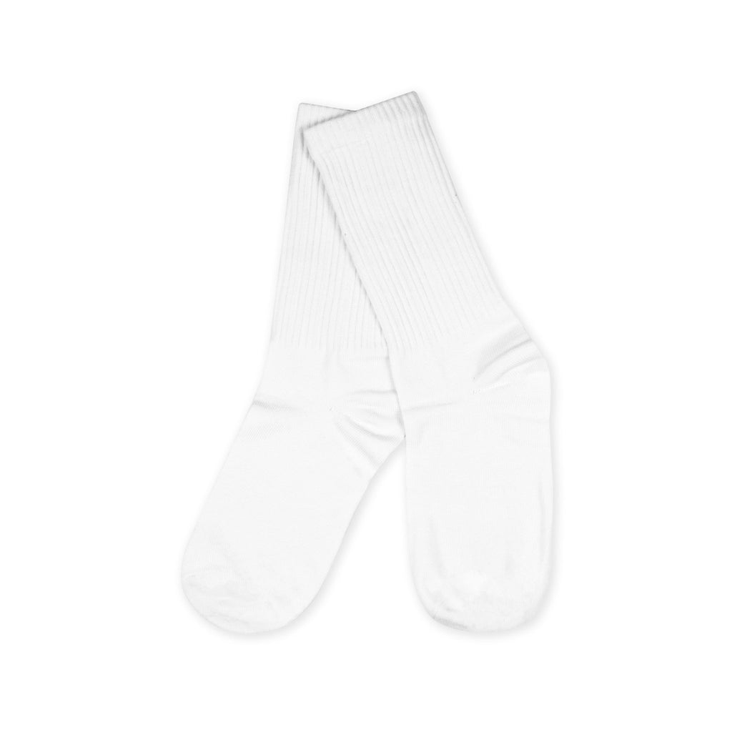 WHITE BASIC SOCKS - Cosmic Clothes Official